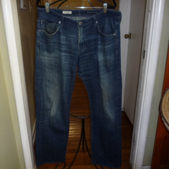 ADRIANO GOLDSCHMIED THE PROTEGE MEN JEANS SZ 36 R/33 NW - Picture 1 of 6